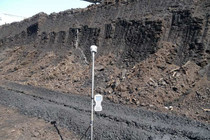 Survey of geological structures using GPS
